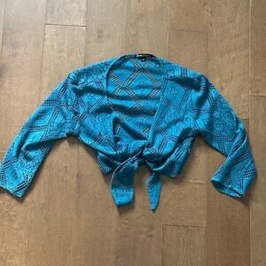 Y2K Lace Shawl